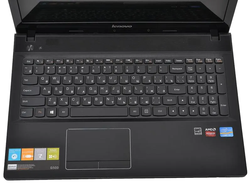 Чистка от пыли Lenovo G500
